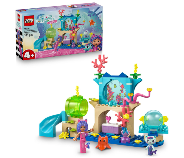 LEGO Koci domek Gabi 11204 Podwodna przygoda syrenki Gabi - 1331696 - zdjęcie